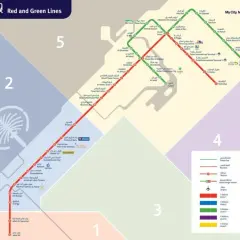 Przewodnik po liniach metra w Dubaju, stacjach i podróży po mieście