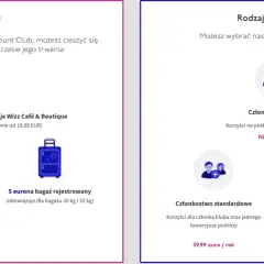Dowiedz się, jak zostać członkiem Wizz Discount Club, by cieszyć się zniżkami na bilety i bagaż.