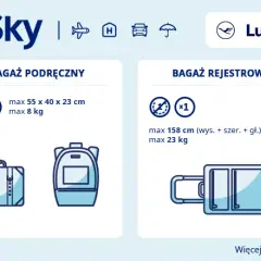 Lufthansa bagaż rejestrowany - co możesz zabrać i czego unikać