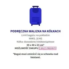 Co można zabrać w bagażu podręcznym Wizz Air? Oto ważne zasady