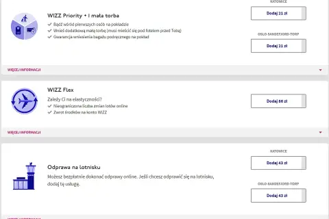 Wizzair oferuje Wizz Priority, Wizz Flex i odprawę na lotnisku. Co to jest kod potwierdzenia w Wizzair? To Twój kod rezerwacji.