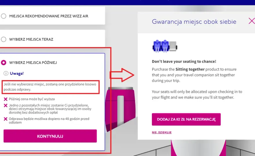 Czy Wizz Air przydziela miejsca obok siebie? Sprawdź, co musisz wiedzieć