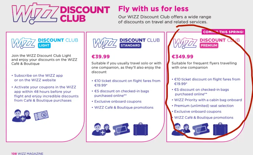 Jak kupić członkostwo w Wizzair Discount Club i zaoszczędzić na lotach