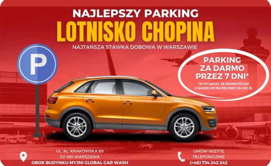 Gdzie zaparkować na lotnisku Chopina? Sprawdź najlepsze opcje parkingowe
