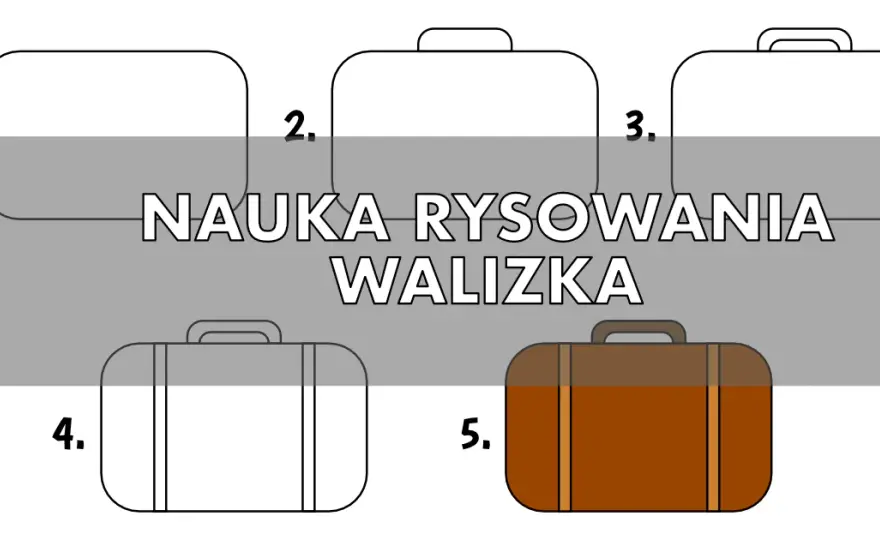 Jak narysować walizkę - proste kroki, które każdy może opanować