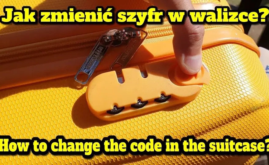 Jak zmienić zapomniany szyfr w walizce i odzyskać dostęp do bagażu