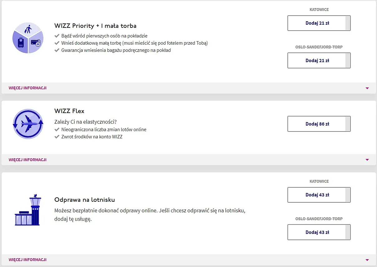 Wizzair oferuje Wizz Priority, Wizz Flex i odprawę na lotnisku. Co to jest kod potwierdzenia w Wizzair? To Twój kod rezerwacji.