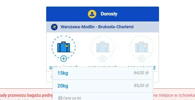 Zdjęcie Ryanair bagaż rejestrowany ile przed odlotem - uniknij opóźnień