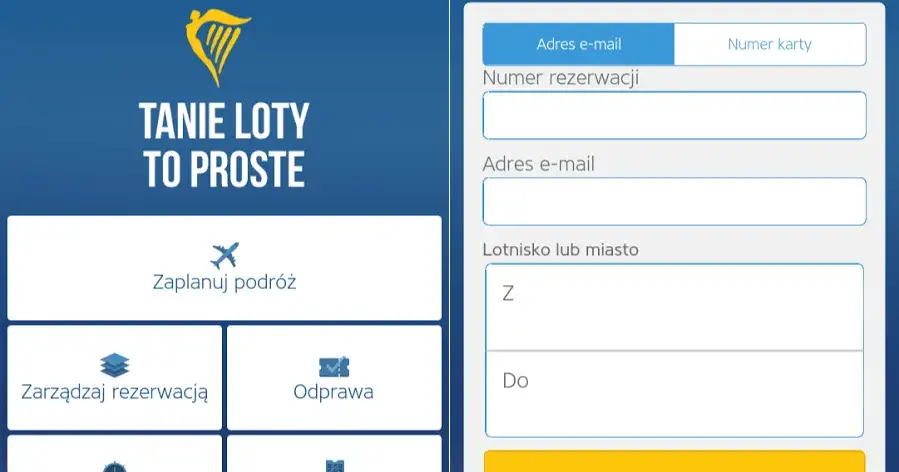 Zdjęcie Jak wydrukować karty pokładowe z aplikacji Ryanair bez problemów
